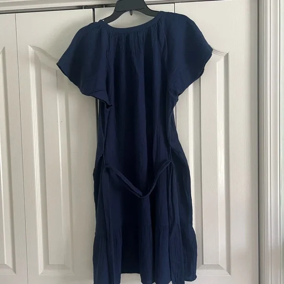 Vineyard Vines Sea Stitch Flutter SLV Dress - Picture 7 of 9